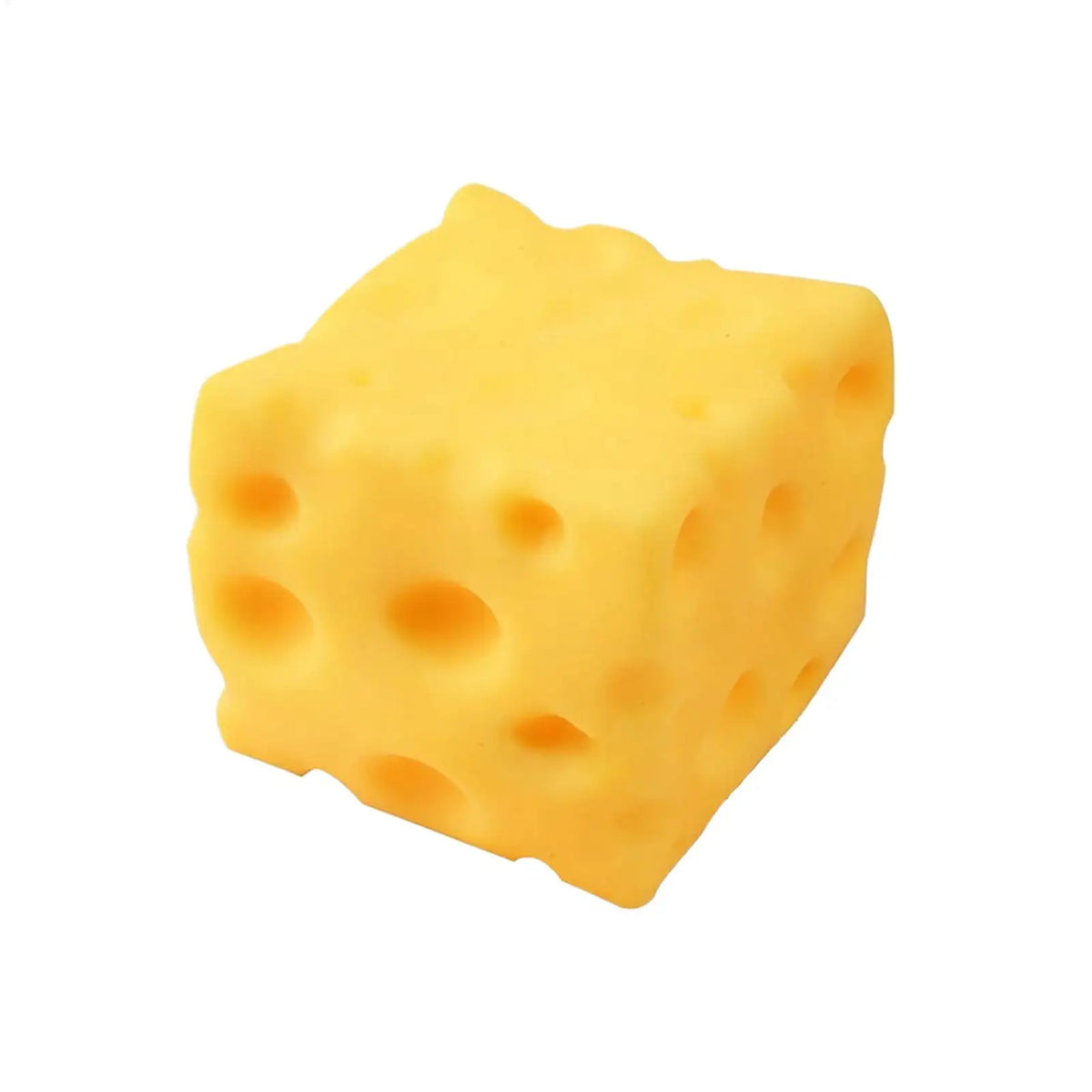 Cheese Cube Squishy Fidget Toy – 7 cm