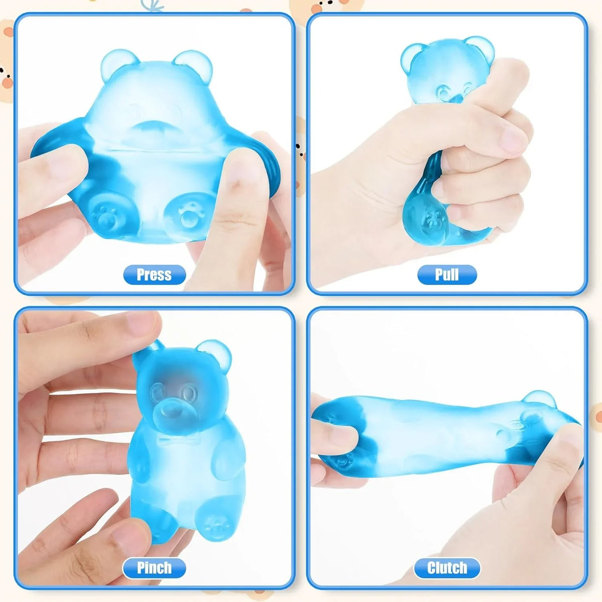 Gummy Bear Squishy Squeeze Toy