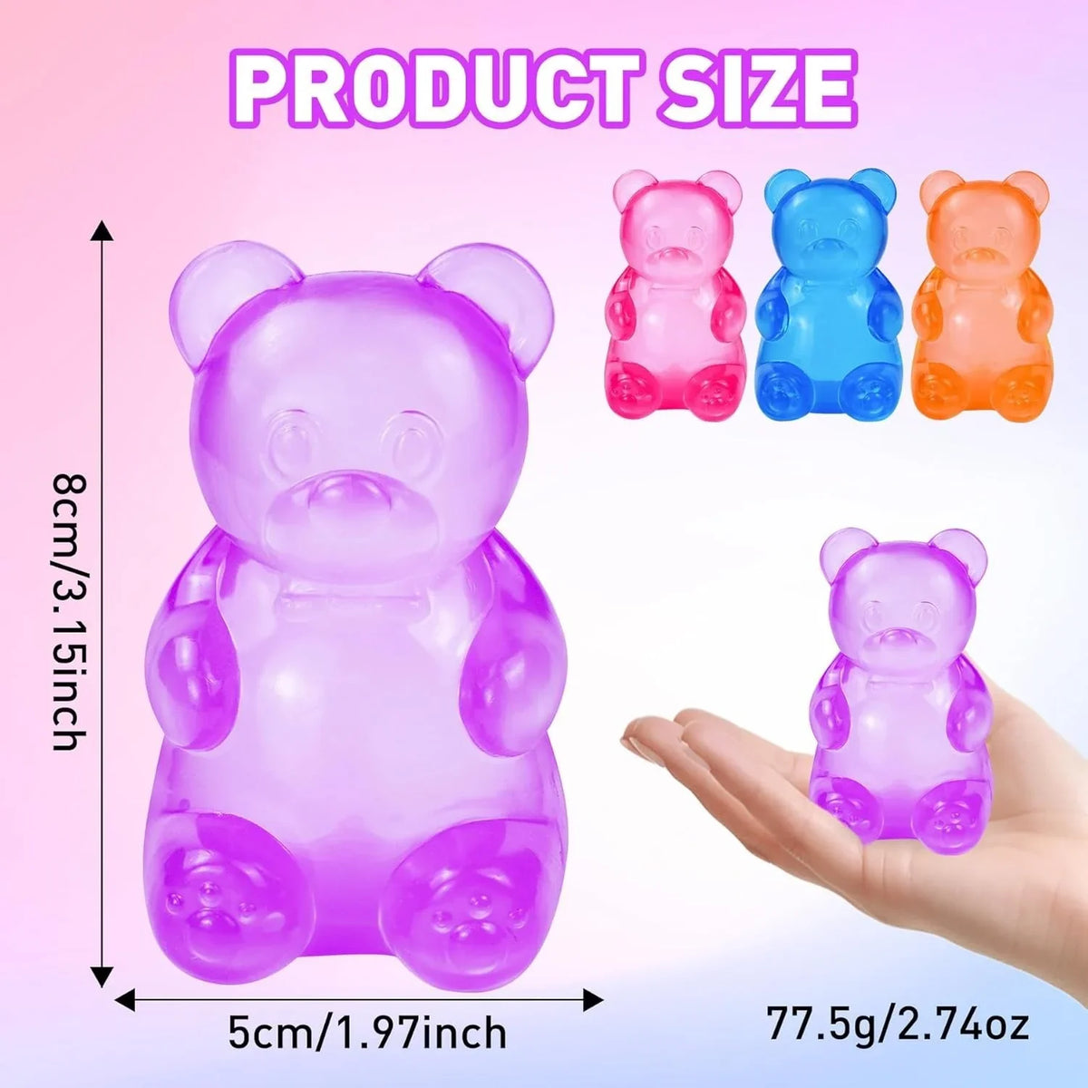 Gummy Bear Squishy Squeeze Toy