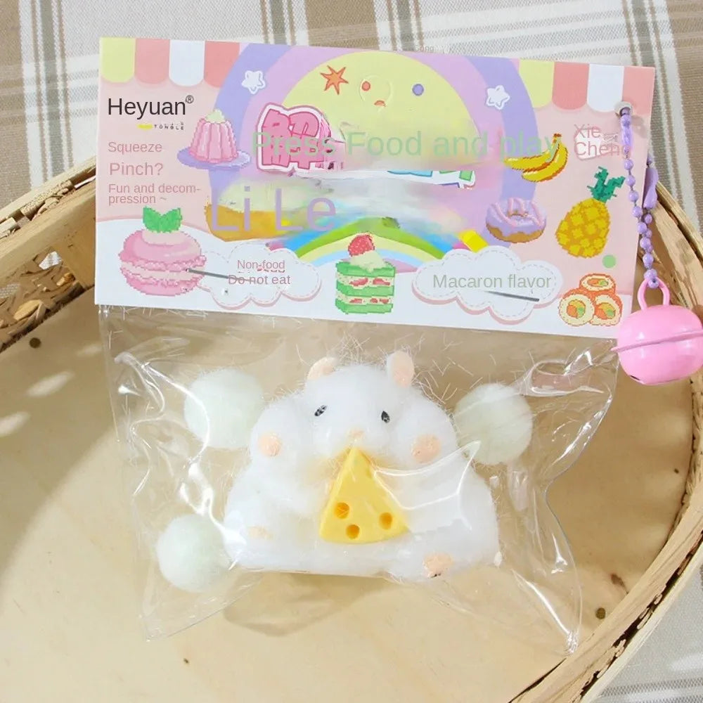 Squishy Hamster Toy Cute Desktop Decor